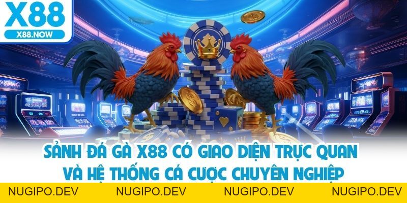 Đá Gà Online Tại X88 – Sảnh Chơi Hấp Dẫn Hàng Đầu 2026